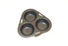 Cuisena 3 Cup Non- Stick Egg Poacher Cups- Easy to Use/ Ideal For Healthy Breakfasts Brunches
