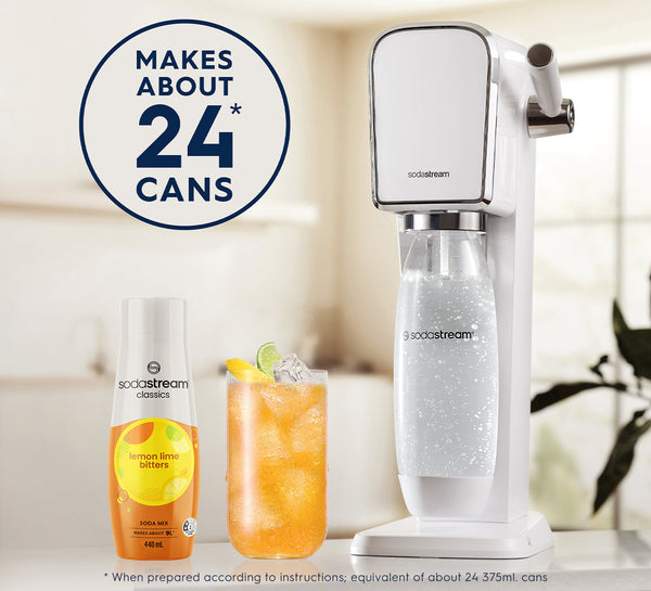 SodaStream Classics Lemon Lime 440ml Sparkling Soda Water Syrup Drink- Makes 9L