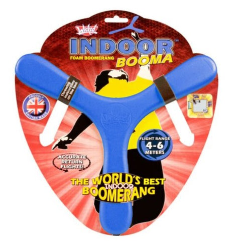 Wicked Booma Outdoor/ Indoor Boomerang Toy Fun Game For Kids- Assorted - Sydney Electronics