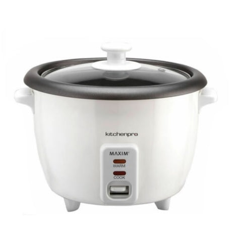 Maxim Kitchen Pro 10 Cup 1.8L Electric Rice Cooker Non-Stick Pan Cooking