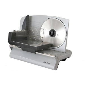 Maxim 200W Electric Food Slicer Meat/Cheese/Fruit/Vegetables- Bread/ Processor