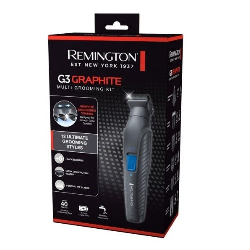 Remington G3 Graphite Series Multi Grooming Rechargeable Kit Groomer Trimmer