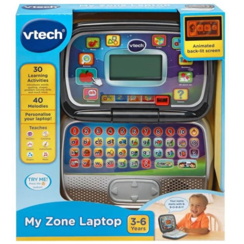 VTech My Zone Laptop Kids Roleplay Fun- Letter/ Word/ Number Activities - Sydney Electronics