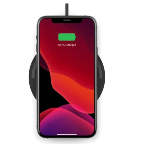 Belkin Boostcharge Qi 10W Wireless Charging Charger Pad for iPhone/ Samsung Black - Sydney Electronics