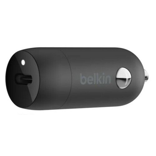 Belkin Universal 20W USB-C PD Car Charger for iPhone/ Samsung Mobile