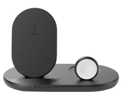 Belkin Boostcharge 3-In-1 Wireless Charging Dock for iPhone/Apple Watch/AirPod