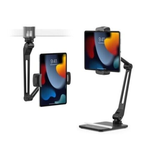 Twelve South HoverBar Duo 2nd Gen Stand Holder For iPad/ iPhone Pro- Black