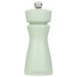 Cole & Mason Kenton 150mm Sage Salt or Pepper Mill- Dual- Use Functionality/ Adjustable Grind Size