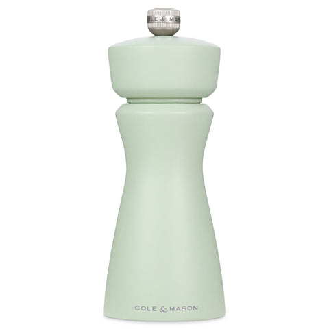 Cole & Mason Kenton 150mm Sage Salt or Pepper Mill- Dual- Use Functionality/ Adjustable Grind Size
