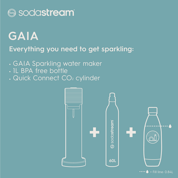 SodaStream Power Black Electric Sparkling Water Fizzy Drink Maker