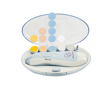 DreamBaby Baby And Me Kids/ Toddler Nail Care Kit- 16 Piece Set/ Soft & Quiet Motor