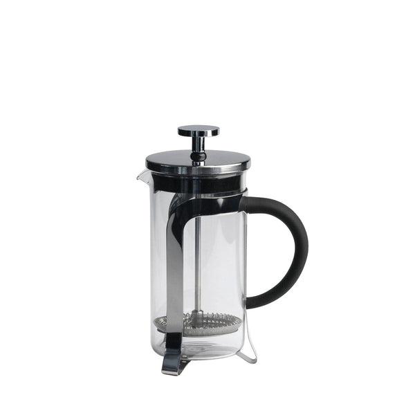 Euroline 350ml Glass Coffee and Tea Plunger w/ Stainless Steel Frame- Perfect For Brewing