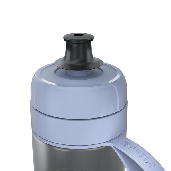 Active 600ml Water Filter Bottle – Reusable BPA-Free Sports Bottle with Built-In Filter for Clean, Great-Tasting Water On the Go – Blue
