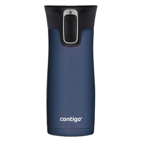 Contigo AutoSeal West Loop 473ml Insulated Travel Mug- Keep Drinks Hot/ Cold Midnight Berry