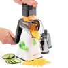Progressive Rotary Grater Slicer- Versatile/ Powerful Suction Base Grate Shred