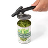 Progressive Safety Can Opener- Safety Edge Cutting Mechanism/ Soft Grip Handle