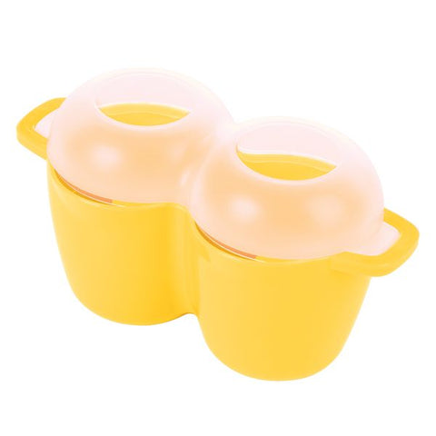 Progressive Prep Solutions Perfect Microwave Poach Egg Cooker- Poach Two Eggs Quickly & Easily