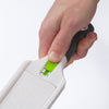 Progressive Prep Solutions Adjust A Slice Mini Mandoline Veggie Slicer – Perfect For Slicing Small Vegatables & Fruit/ Compact Adjustable