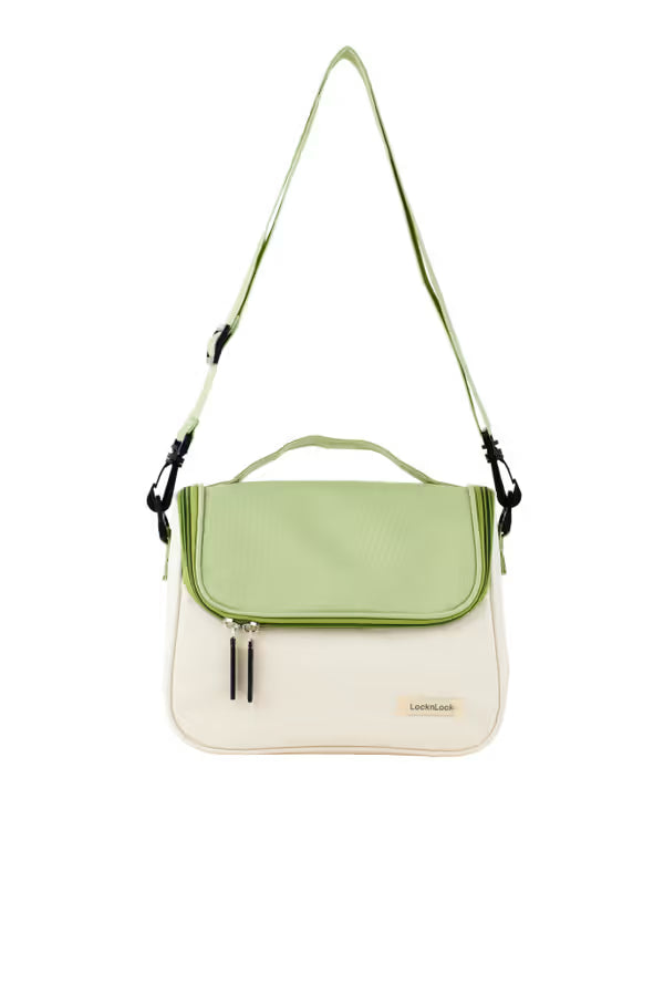 LocknLock Premium Insulated Lunch Tote Bag with Detachable Shoulder Strap – Durable/ Insulated Inner For Warm Cold Food