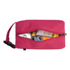 PackIt Freezable Snack Lunch Box Cooler Magenta- Freezes Overnight/ Collapses Flat/ Allows For Carrying