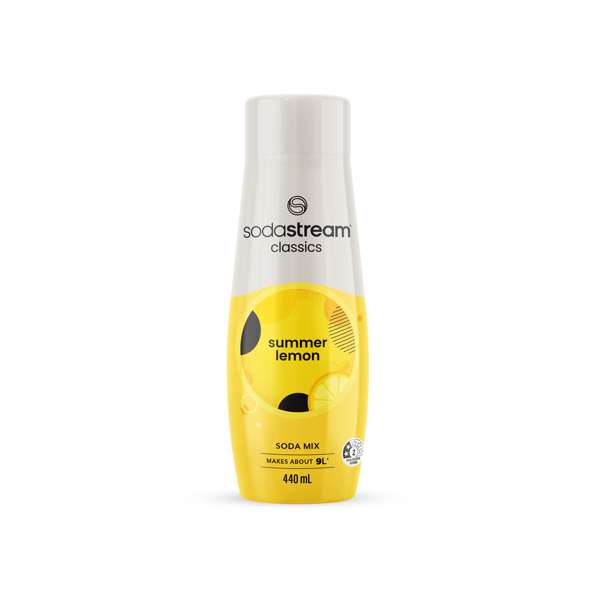 SodaStream Classics Summer Lemon 440ml Sparkling Soda Water Syrup Drink