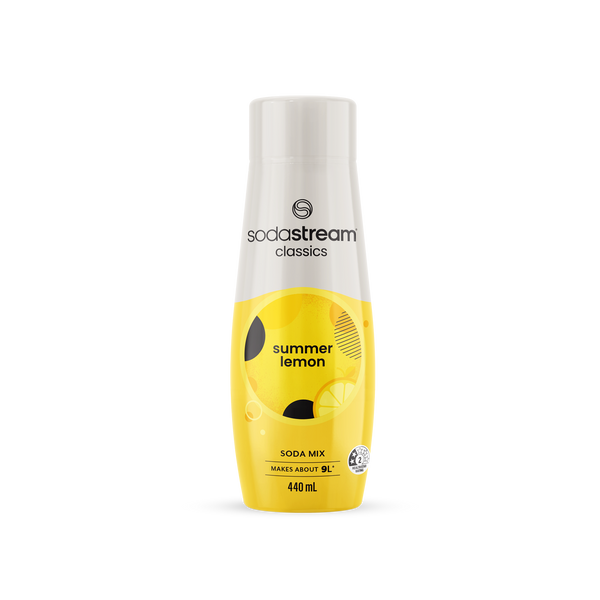 SodaStream Classics Summer Lemon 440ml Sparkling Soda Water Syrup Drink