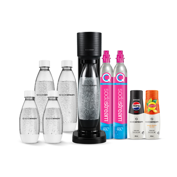 SodaStream Power Black Electric Sparkling Water Fizzy Drink Maker