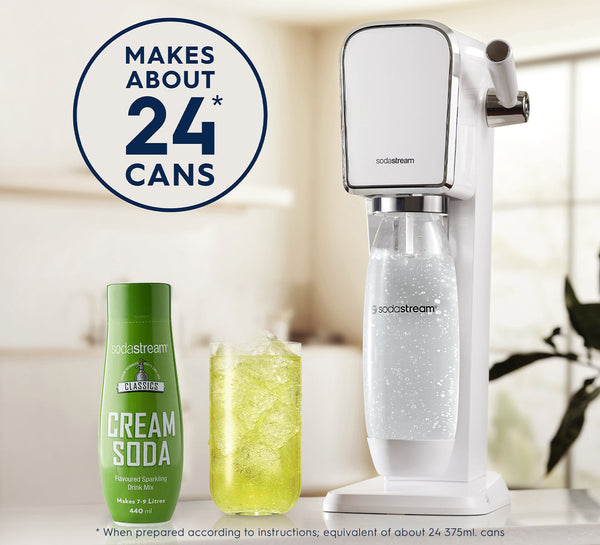 SodaStream Classics Cream Soda 440ml Sparkling Soda Water Syrup Drink Mix