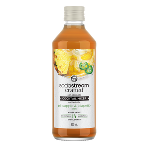 SodaStream Pineapple & Jalapeño Non-Alcoholic Cocktail Infusion Cocktail Infusion Drink Mix Syrup- 330mL Makes About 14 Cocktails/ Mocktails