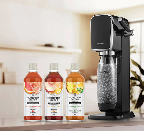 SodaStream Pineapple & Jalapeño Non-Alcoholic Cocktail Infusion Cocktail Infusion Drink Mix Syrup- 330mL Makes About 14 Cocktails/ Mocktails