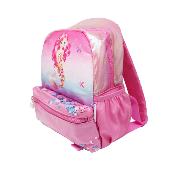 Pink Poppy Mermazing Mermaid Kids Backpack- Designed For Style/ Function/ Perfect For School/ Family Travel