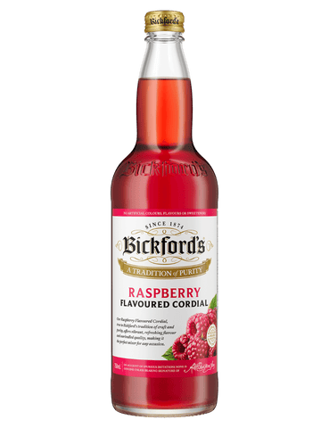 Bickford's 750ml Raspberry Ripple Cordial Syrup Mix