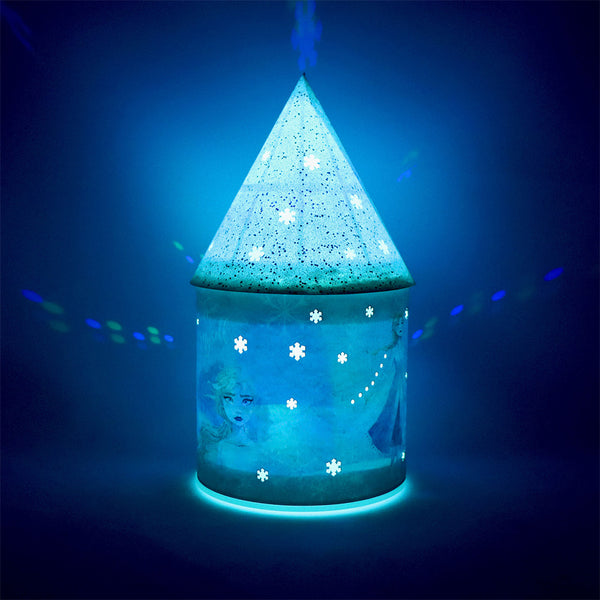 Pink Poppy Disney Frozen Elsa LED Colour Changing Lantern- Stunning Elsa Illustrations/ Soft Soothing Glow