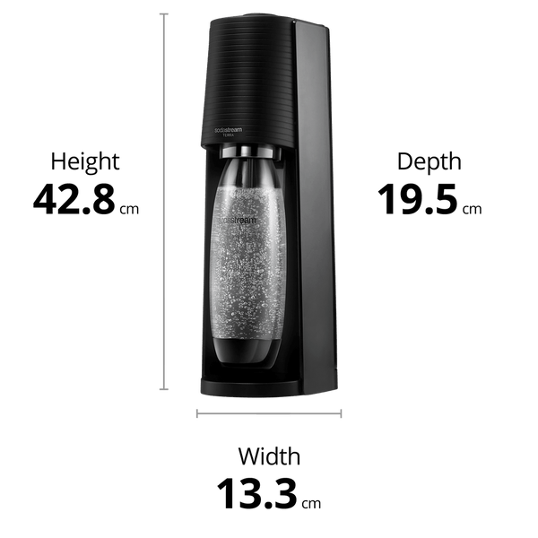 SodaStream Jet Starter Pack White Home Soft Fizzy Drink Sparkling Water Maker