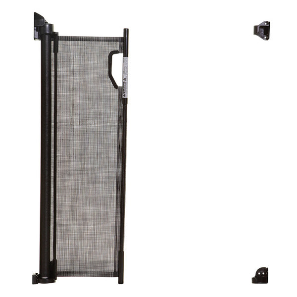 DreamBaby Retractable Safety Gate Black/Helps Keep children Out Of Areas Where They May Come To Harm