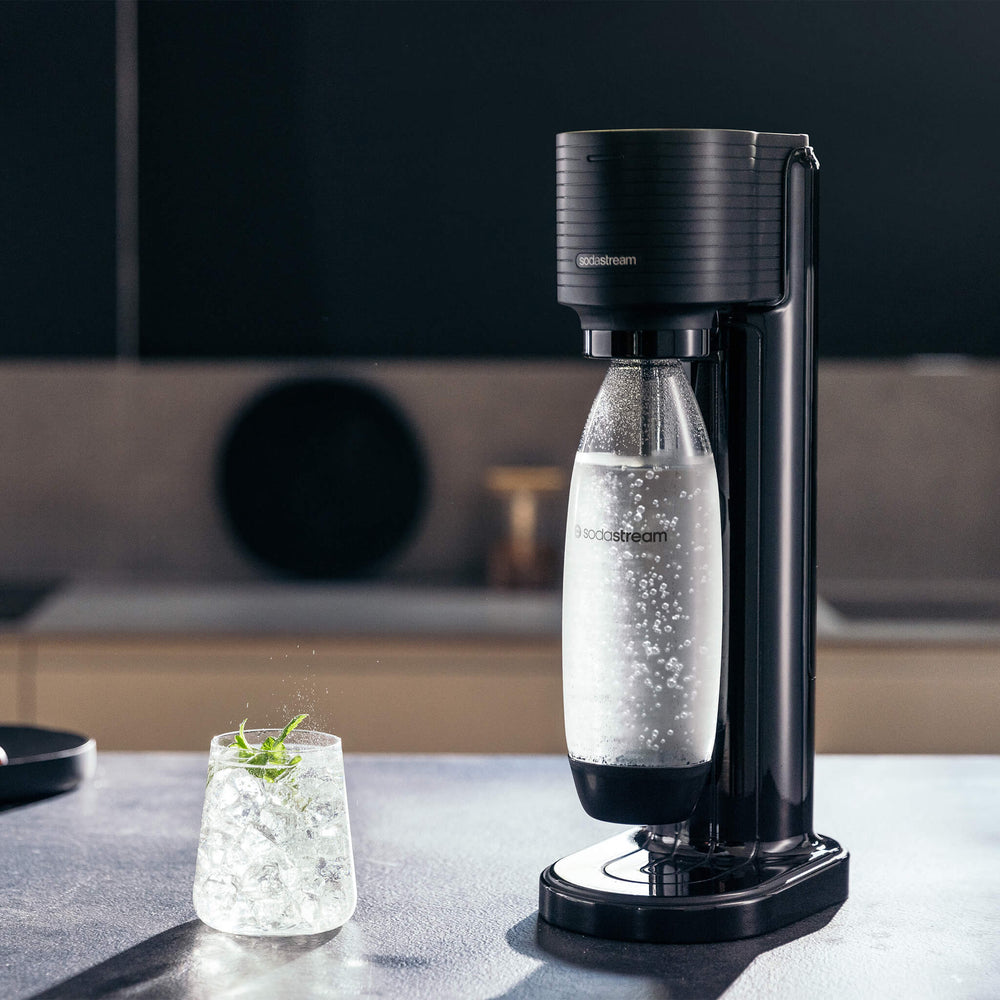 キッチン家電 Sodastream Power black SodaStream Power Black Electric Sparkling Water Fizzy Drink Maker