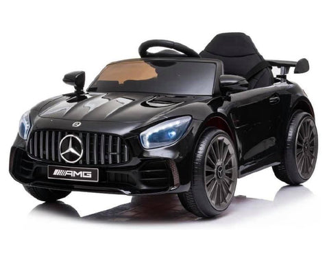 Mercedes Benz AMG GTR Kids Ride On Car Licensed with Remote Control- Black