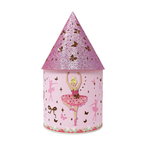 Pink Poppy Ballerina LED Colour Changing Lantern- Soothing Light/ Safe For Kids