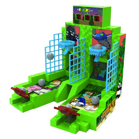 Ugames Minecraft Arcade Basketball Core Series Kids Fun Entertainment- Large LED Screenboard/ Quick & Easy Setup