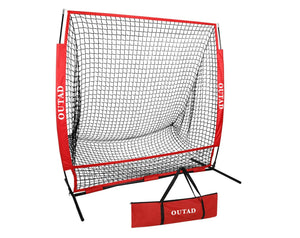 Outad 1.5m x 1.8m Soccer Goals Practice Net For Kids Fun/ - Easy Three Minute Setup/ Pre-Assembled Netting & Binding S945