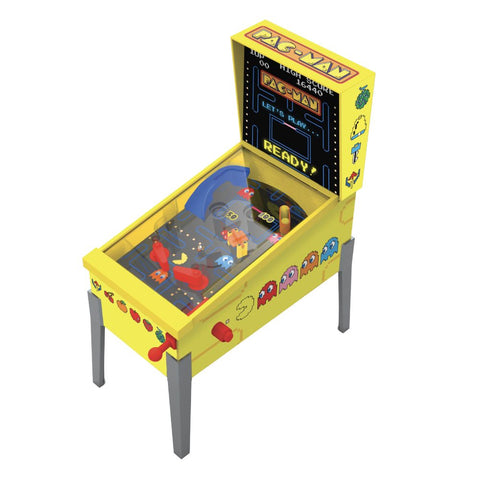 Ugames Pac-Man Mini Arcade Pinball Game For Kids- Lights Display/ Entertainment