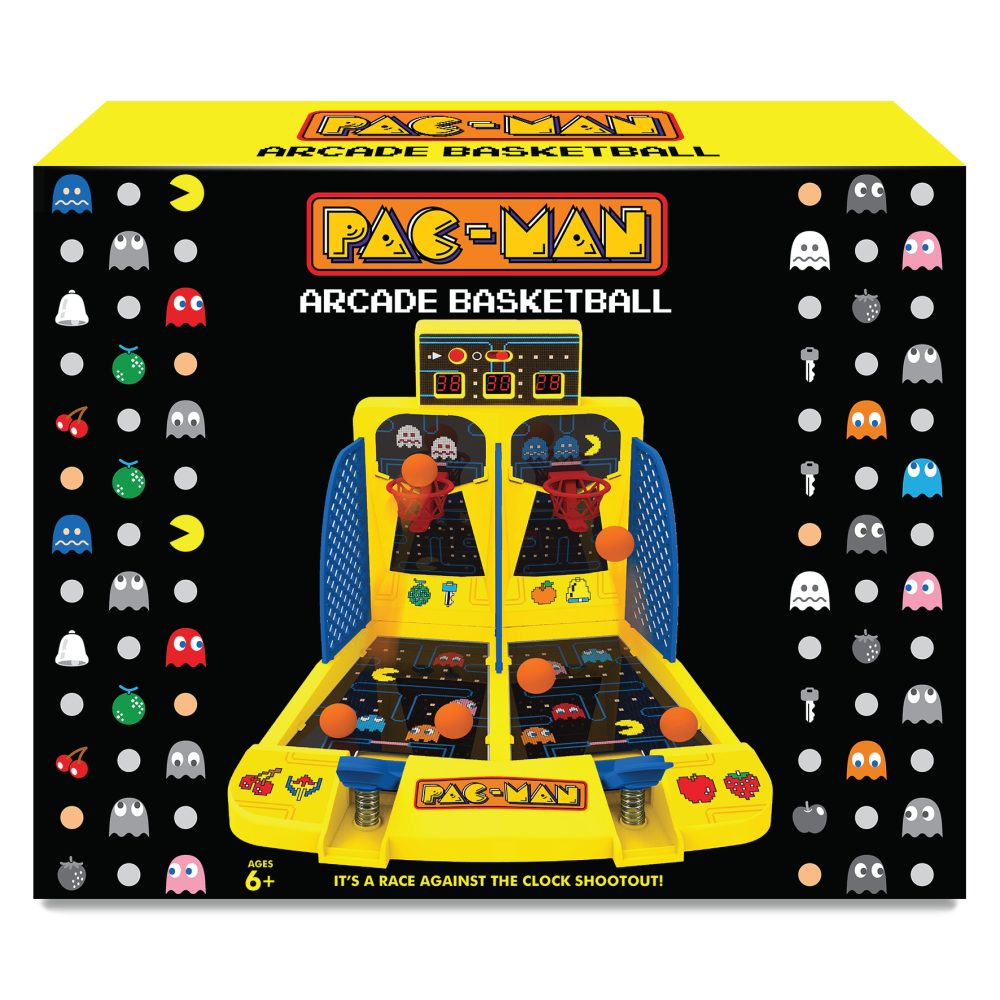 UGames Pac-Man Arcade Basketball (Core Series)- Exciting Game Is Perfect For 1-2 players Quick & Easy Setup