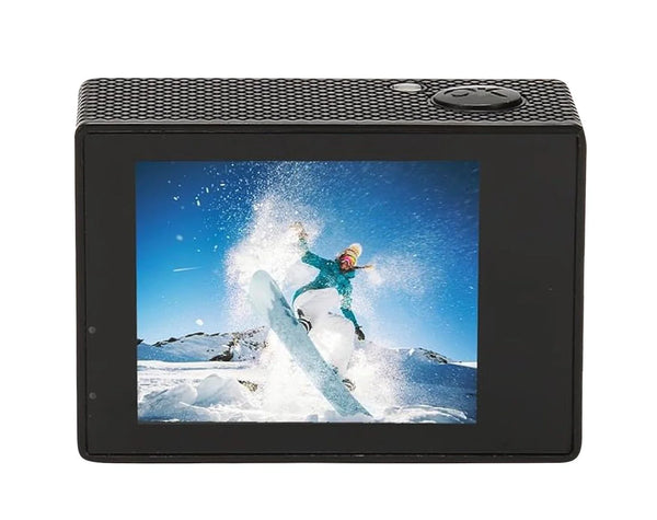 Andowl Mini Waterproof Underwater Mini Cam Sports Action Camera with Video Recording 2" LCD Screen- Durable Underwater Protective Case