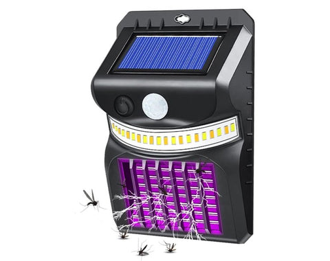 Andowl Solar Powered Mosquito Repellent Sensor Light Lamp- Mozzie Zapper Suitable For Outdoor Use