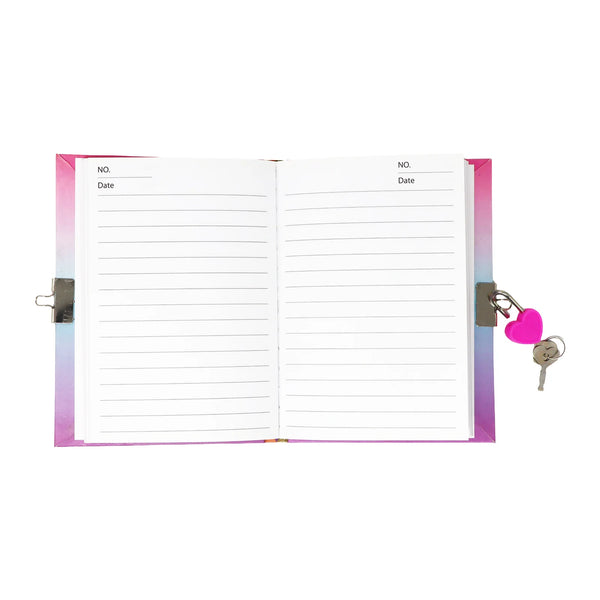 Pink Poppy Mermazing Mermaid Scented Lockable Diary With Key- Perfect For Writing/ Drawing/ Handwriting Practice