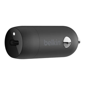 Belkin BoostCharge 30W USB-C Car Phone Charger- PPS technology dynamically delivers optimal power for each connected device