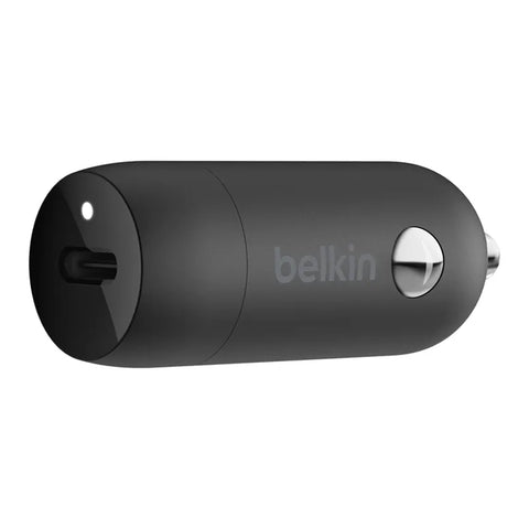 Belkin BoostCharge 30W USB-C Car Phone Charger- PPS technology dynamically delivers optimal power for each connected device