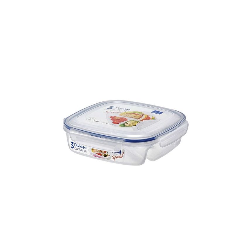LocknLock 3 Section Lunch Container 750ml