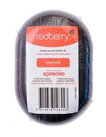 3PK Redberry Portable Soap Plastic Case Light Holder- Travel Friendly/ Lightweight/ Leakproof Compact