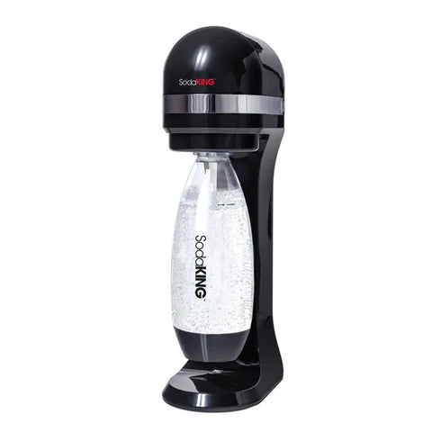 SodaKing Spark Soda Maker Sparkling Water Machine Black w/ Your Choice Of Syrup